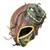 Used Mizuno GXF 50PB3BC RHT FP 1ST MITT BB/SB First Base RH Throw Black And Wine Red 12 1/2" 11631-S000468234 View 2