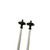Used Fischer XTR ALU JR Boys DH Ski Pole Grey 80 cm / 32 in 11484-S000306699 View 4