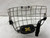 Used Bauer FM RE-AKT Hockey Wire Mask Silver MD 11855-S000206009 View 2