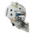 Used Bauer 930 Youth Goalie Helmet/Mask White One Size 11947-S000169320 View 2