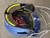 Used Under Armour BATTING HELMET W/ MASK Batting Helmet w/Mask Royal Blue SM 11614-S000238907 View 2
