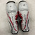 Used Easton STEALTH 3 Junior Shin Guards White/Black/Red 10" 11855-S000206035 View 1