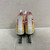 Used 380 GIRLS FLOWER DOUBLE RUNNER Girls Figure Skate White Youth 10.0 11762-S000081154 View 5
