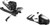 LOOK TEAM 4 B76 BK/WHT kids Downhill Ski / Bindings View 1