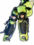 Used All-Star ALL STAR 3 PIECE SET BLACK Catchers Equipment Other 11706-S000380692 View 9