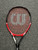 Used Wilson FUSION XL Adult Tennis Racquet Red 4 3/8" 11726-S000297903 View 2