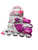 Used RollerDerby ADJUSTABLE SKATE 3-6 Junior Roller Quad Skates Pink Junior 03 11932-S000172543 View 1