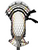 Used Maverik TACTIK 3 Mens Strung Head White with Warrior Krypto Lyte Shaft 11742-S000535352 View 4