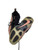 Used Nike LITTLE POSITE Basketball Shoes M Black And Pink Youth 07.0 11347-S000271549 View 3