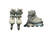 Used Fila EF 62 Senior Rec Fitness Skates Grey Senior 6 11917-S000018792 View 1