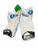 Used ECD ARM PAD Lacrosse Arm Pads/Guards White LG 11706-S000380764 View 2