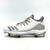 Used Adidas ICON BOUNCE BB/SB Cleats White And Silver Senior 9 11805-S000083488 View 1