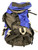 Used Osprey CRESCENT 90 Internal Frame Backpack Royal Blue 11845-S000040257 View 1