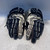 Used Brine S110 Lacrosse Gloves Mens Navy Blue LG 11878-S000029433 View 1