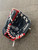 Used Rawlings PLAYERS SERIES BB/SB Glove RH Throw Navy Blue And Red 9 1/2" 11614-S000239059 View 3