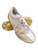 Used Adidas Jr FB Cleats Gold Junior 04 11856-S000030076 View 1
