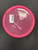 Used Discmania C LINE MD3 Disc Golf Mid Range Pink 11945-S000254780 View 2