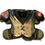 Used Riddell S2 FB Shoulder Pads Black MD 11730-S000072445 View 3