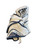 Used Bauer VAPOR X900 Inter Goalie Blocker Royal Blue And White 11814-S000399281 View 2