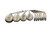 Used Wilson PROSTAFF CS 1-9 Mens Package Set RH Grey 10 Piece 11814-S000399290 View 1