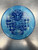 Used Discraft TI SWIRL ZONE Disc Golf Putter Royal Blue 11945-S000254886 View 1