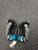 Used Nike VAPOR LT YOUTH Lacrosse Gloves Junior Black SM 11162-S000458412 View 2