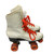 Used RollerDerby URETHANE Senior Roller Quad Skates White Senior 8 11484-S000307067 View 1