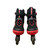 Used INLINE SKATES Senior Rec Fitness Skates Red Adjustable 5-7 1/2 View 2