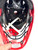 Used Warrior BURN Lacrosse Helmet Red One Size 11860-S000311203 View 3