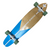 Used Oakley OUDEW Longboard Royal Blue Long View 1