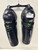 Used Bauer X Junior Shin Guards Black 11" 11891-S000320040 View 1