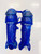 Used Easton 2 KNEE INTEMEDIATE Catchers Leg Guards Royal Blue Intermed 11860-S000311240 View 1