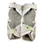 Used STX CELL VI Lacrosse Arm Pads/Guards White XL Tall 11815-S000513408 View 2