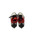 Used New Balance METAL CLEATS BB/SB Cleats Black And Red Junior 05 11347-S000271769 View 2