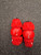 Used Nike VAPOR Lacrosse Arm Pads/Guards Red MD 11162-S000458499 View 1