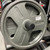 Used Weider Olympic Plate Silver 45 lb 11855-S000206292 View 1