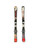 Used Nordica COMBI PRO S 110CM Boys DH Ski/Binding Black And Orange 110 cm 11814-S000399463 View 1
