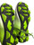 Used Dsg Soccer Cleats Green And Chrome Youth 09.0 11721-S000285644 View 2
