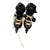 Used IN LINE SKATES Senior Rec Fitness Skates Black Senior 11.5 11450-S000524011 View 1