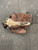 Used Mizuno POWER CLOSE BB/SB Glove RH Throw Brown 10" 11614-S000239319 View 1