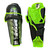 Used DALLAS STARS 13IN SG Senior Shin Guards Black And Neon Green 13" View 1