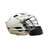 Used Cascade R Lacrosse Helmet White One Size View 3
