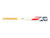 Used Adidas TRIPLE STRIPE BB/SB USA 2 1/4 Bat 24" 11450-S000524033 View 1
