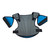 Used Nike VAPOR LT Lacrosse Shoulder Pads Grey XL 11815-S000513605 View 2