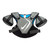 Used Nike VAPOR LT Lacrosse Shoulder Pads Grey XL 11815-S000513605 View 1