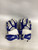 Used Reebok 6K GLOVES Lacrosse Gloves Junior Royal Blue And White 12" 11851-S000048569 View 1