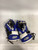 Used Reebok 6K GLOVES Lacrosse Gloves Junior Royal Blue And White 12" 11851-S000048569 View 5