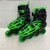 Used RollerDerby 3-6 ADJ Junior Rec Fitness Skates Green Adjustable 11762-S000081510 View 1