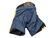 Used Bauer Custom New England Wolverines Intermediate Goalie Pants Navy Blue Size Medium 11742-S000536109 View 3