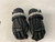 Used Warrior BURN Lacrosse Gloves Junior Black 9" 11895-S000031276 View 1